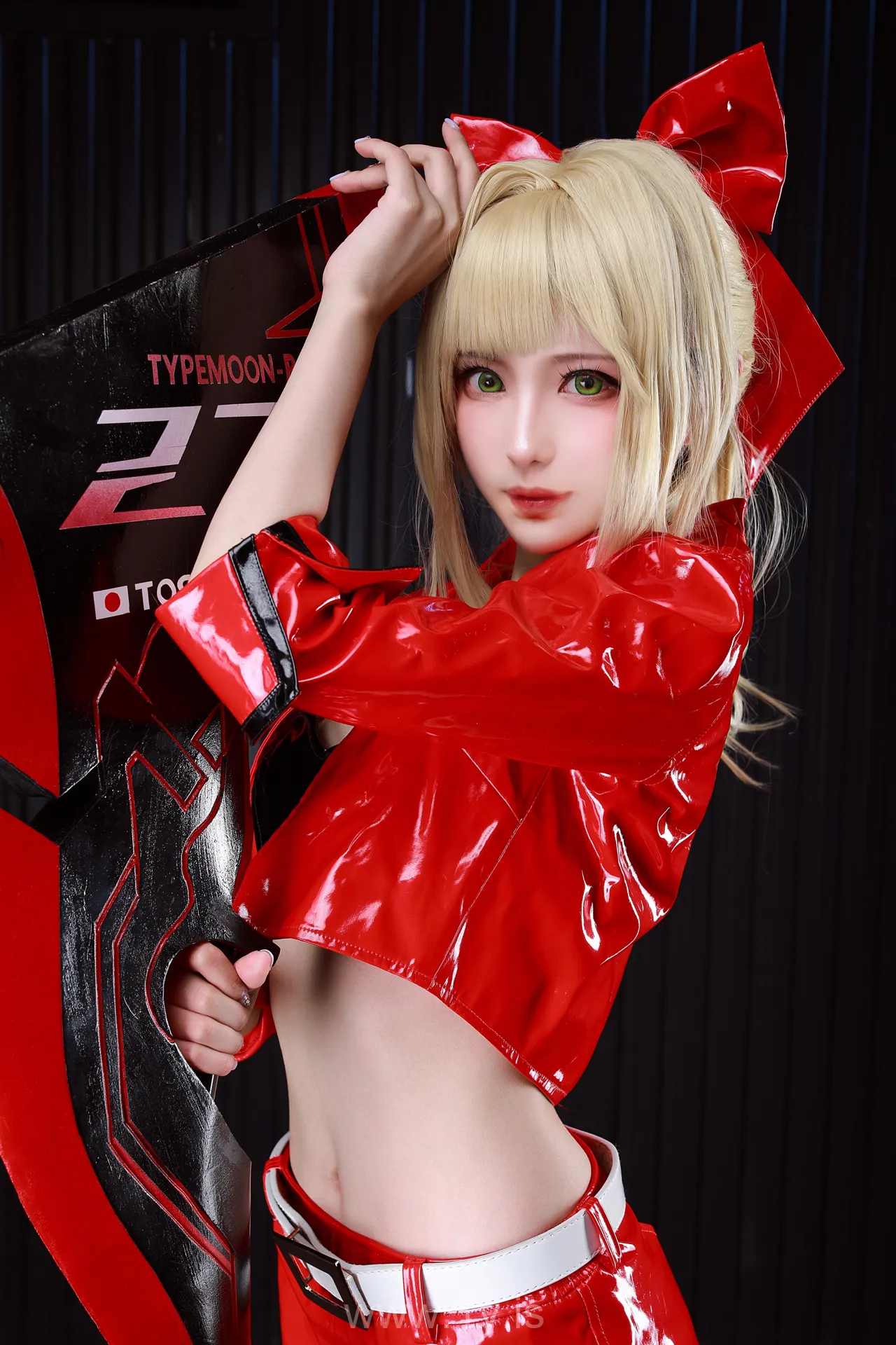 Coser@Shika小鹿鹿 NO.039 Stunning & Elegant Asian Babe 尼禄赛车